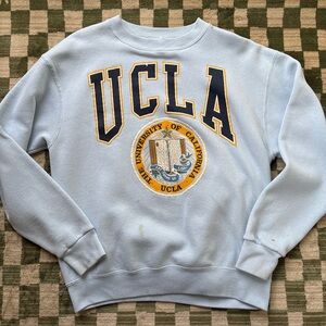 UCLA Vintage 90s Light Blue Crewneck Sweater - Women’s Large
